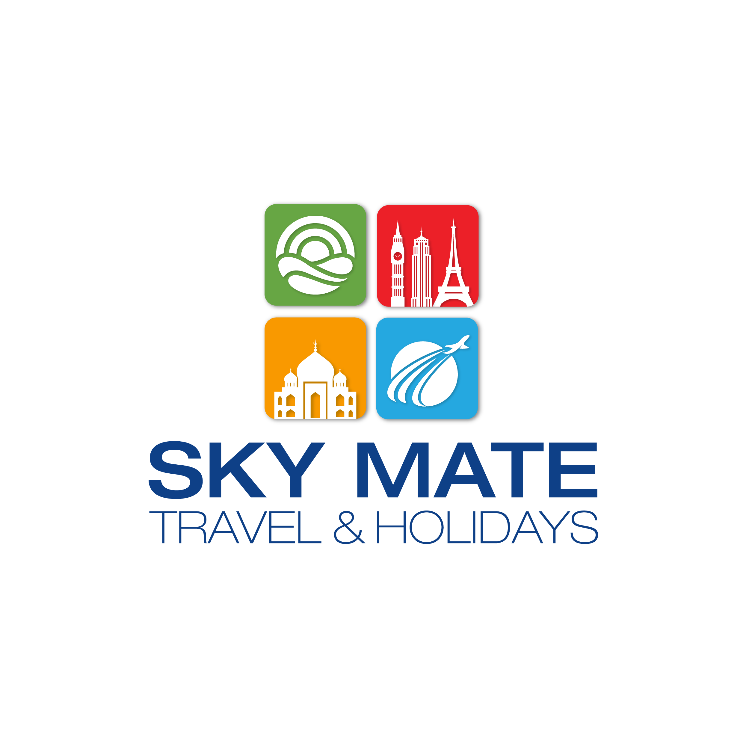 Skymate Travels and Holidays Logo